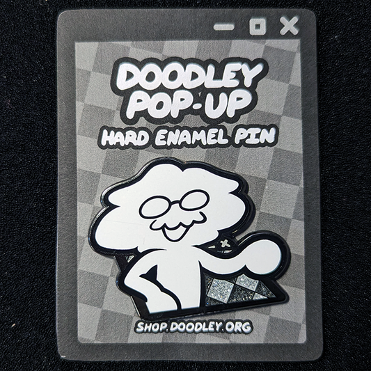 Doodley Pop-up Premium Pin